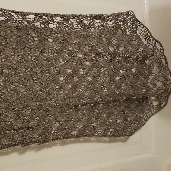 Eileen Fisher open knit top - Picture 3 of 8